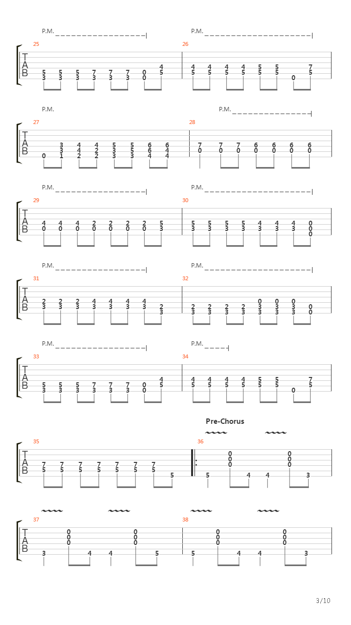 Back And Forth吉他谱