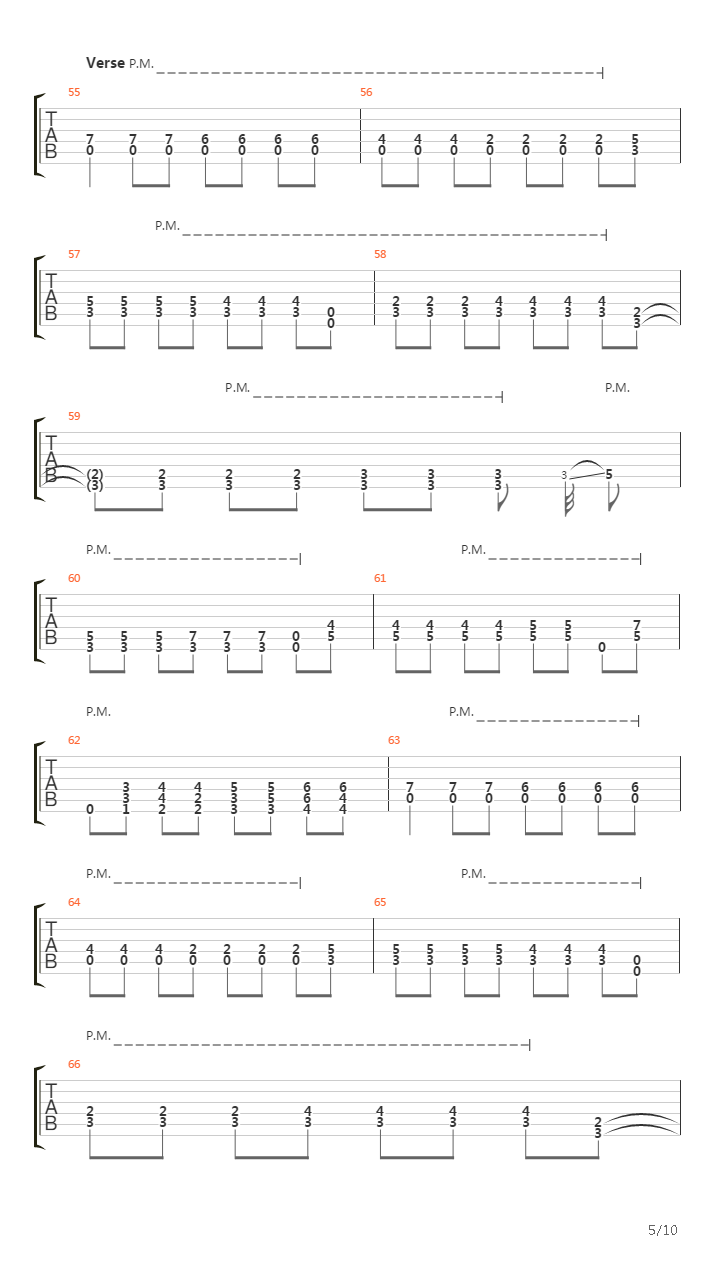 Back And Forth吉他谱