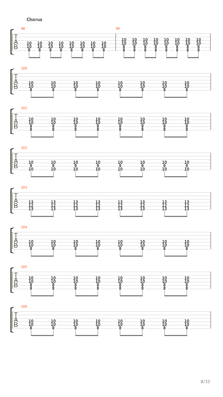 Back And Forth吉他谱