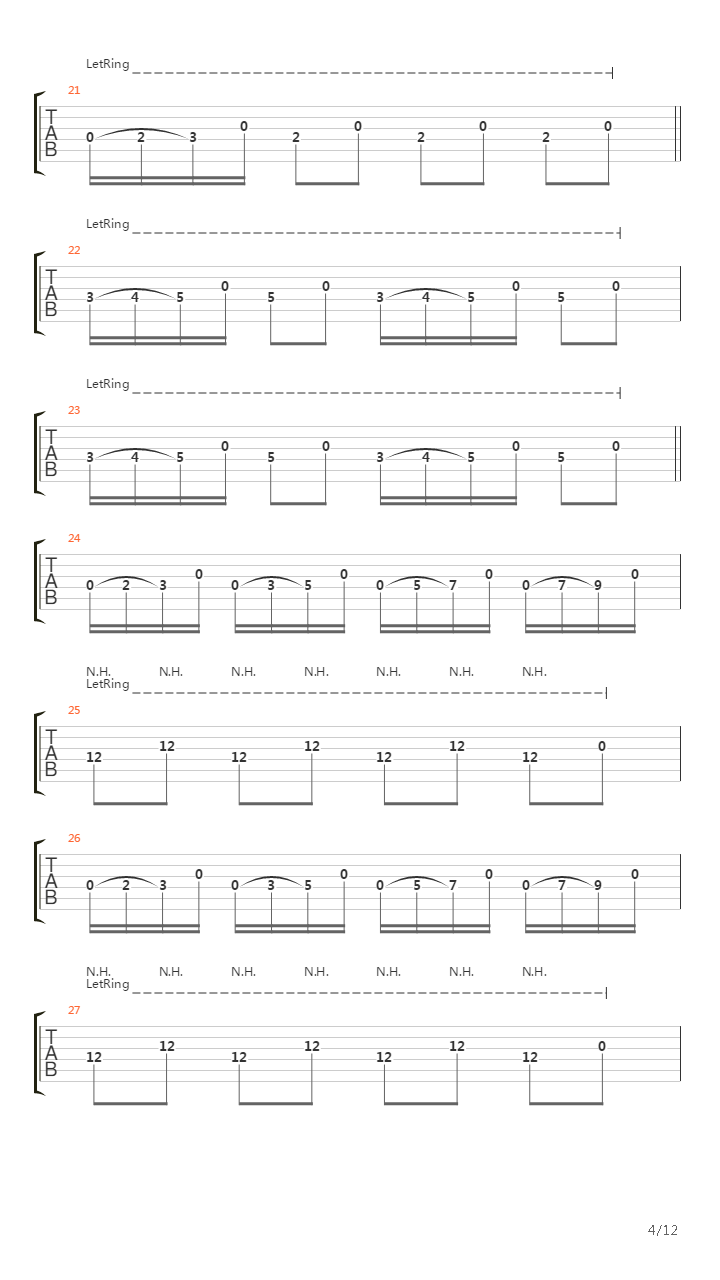 Ballad Of The Beaconsfield Miners吉他谱