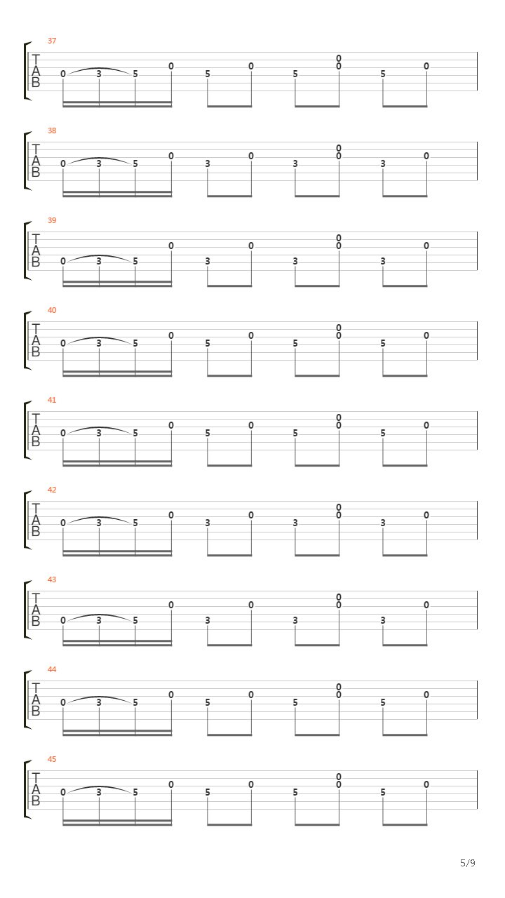 Ballad Of The Beaconsfield Miners吉他谱