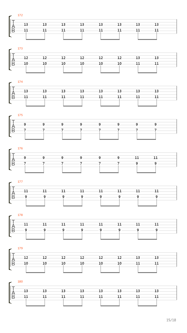 Bridge Burning吉他谱