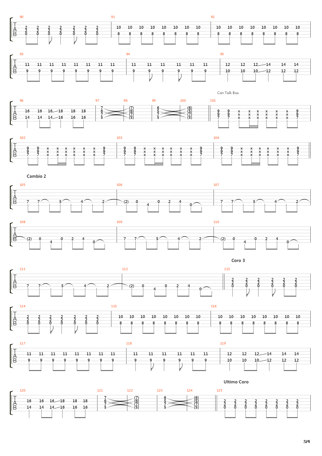 Generator吉他谱