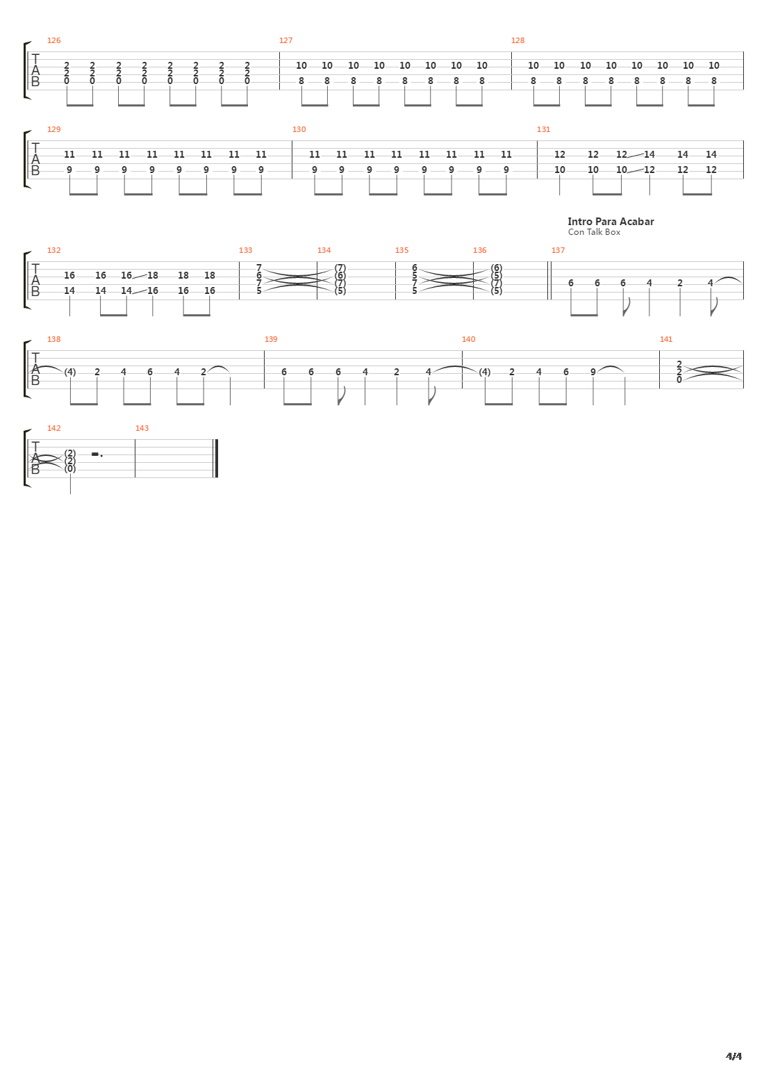 Generator吉他谱