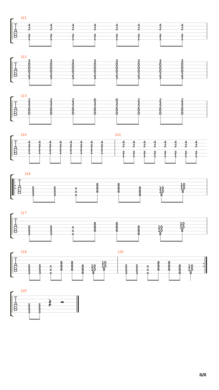 Ill Stick Around吉他谱