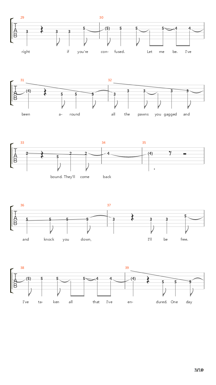 Ill Stick Around吉他谱