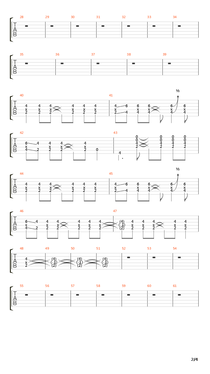 Learn To Fly吉他谱