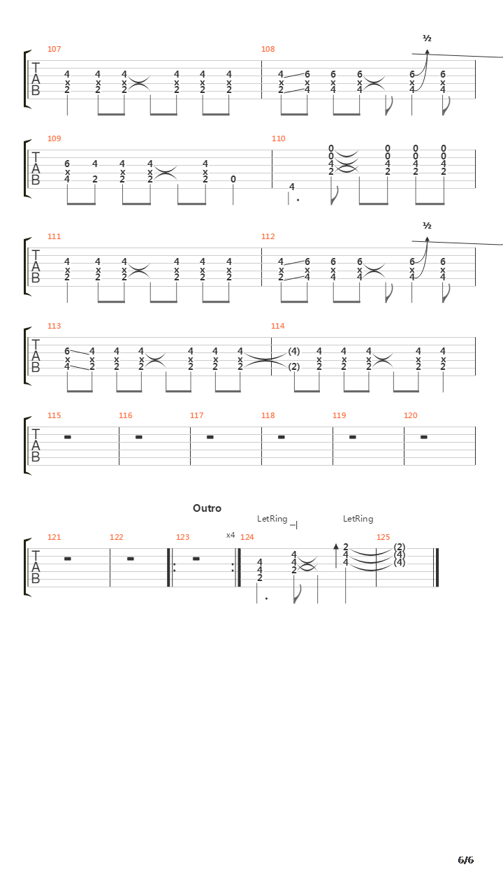 Learn To Fly吉他谱