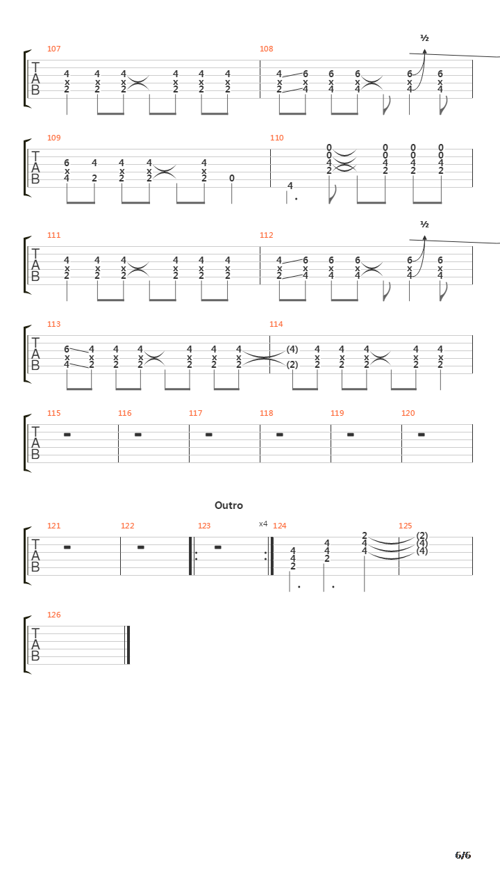 Learn To Fly吉他谱