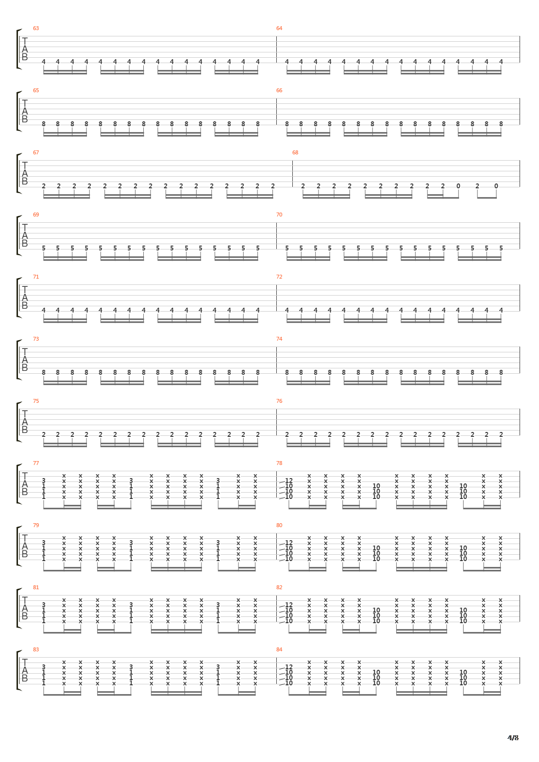 Low吉他谱