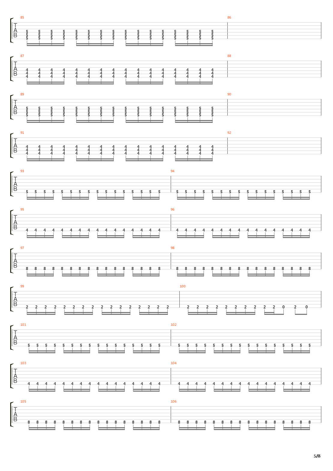 Low吉他谱