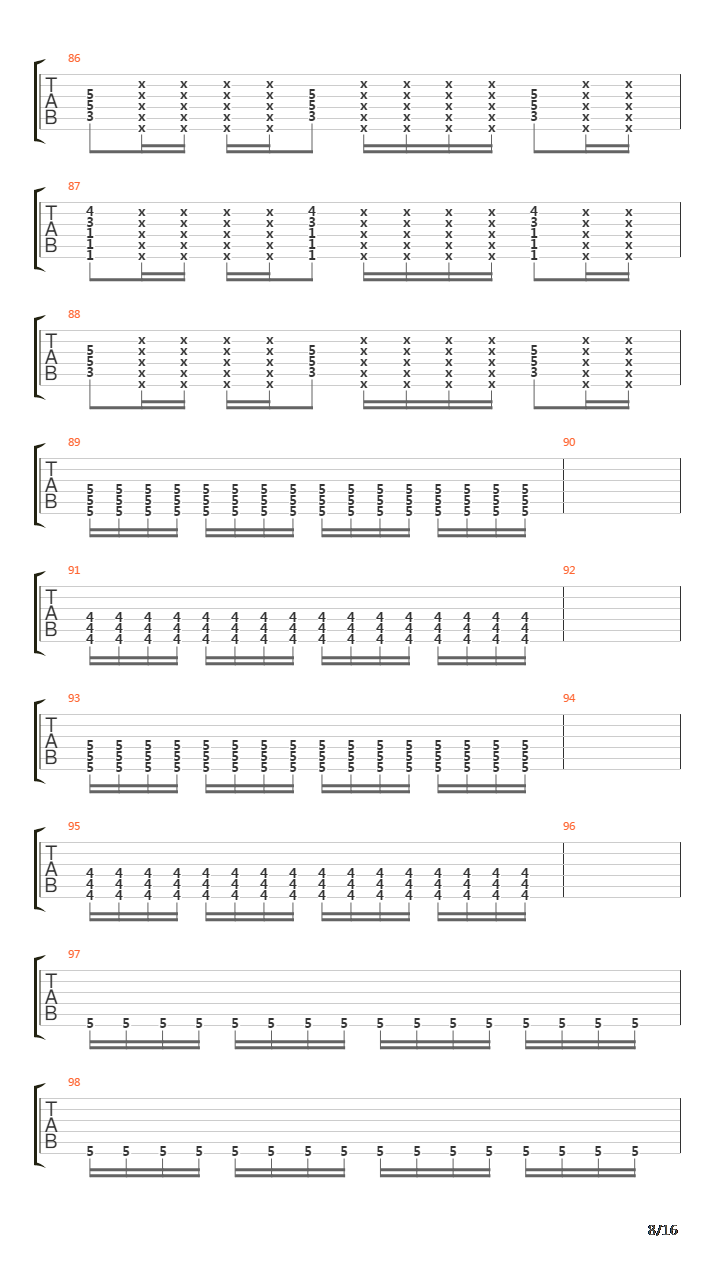 Low吉他谱