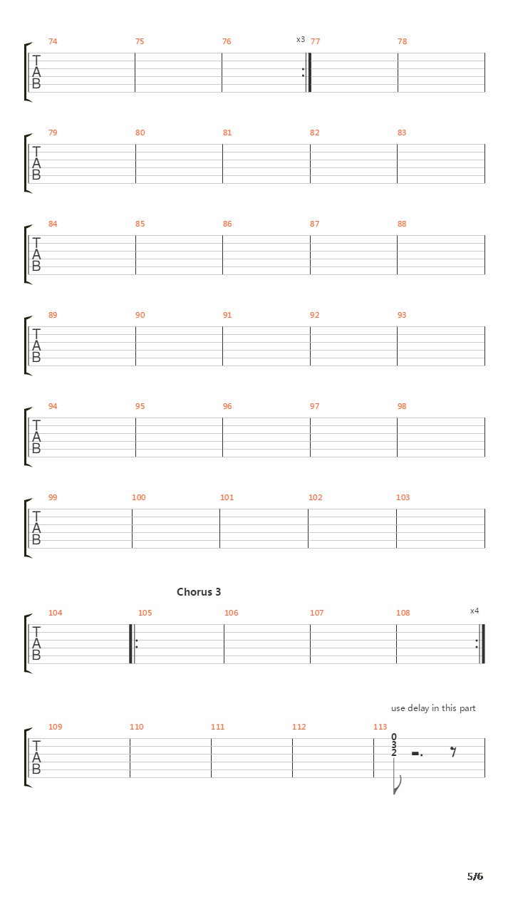 Rope吉他谱