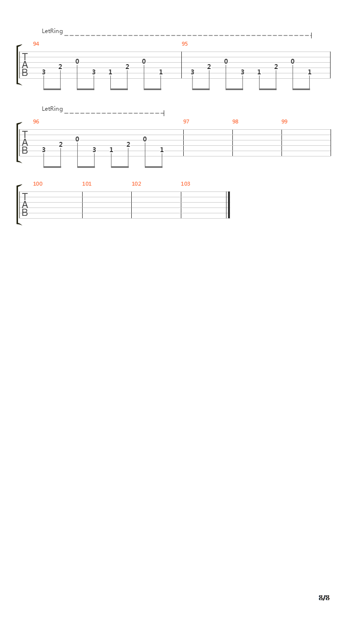 Still吉他谱