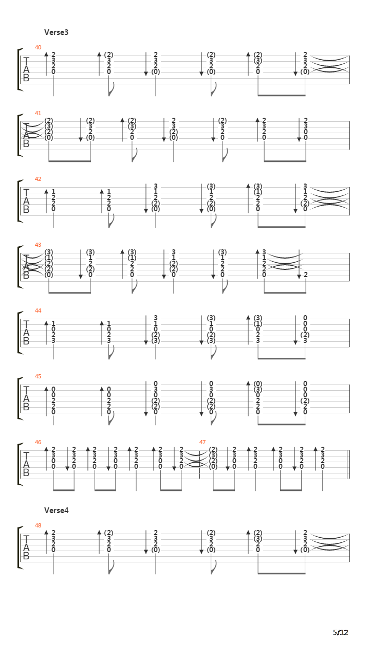 Times Like These吉他谱