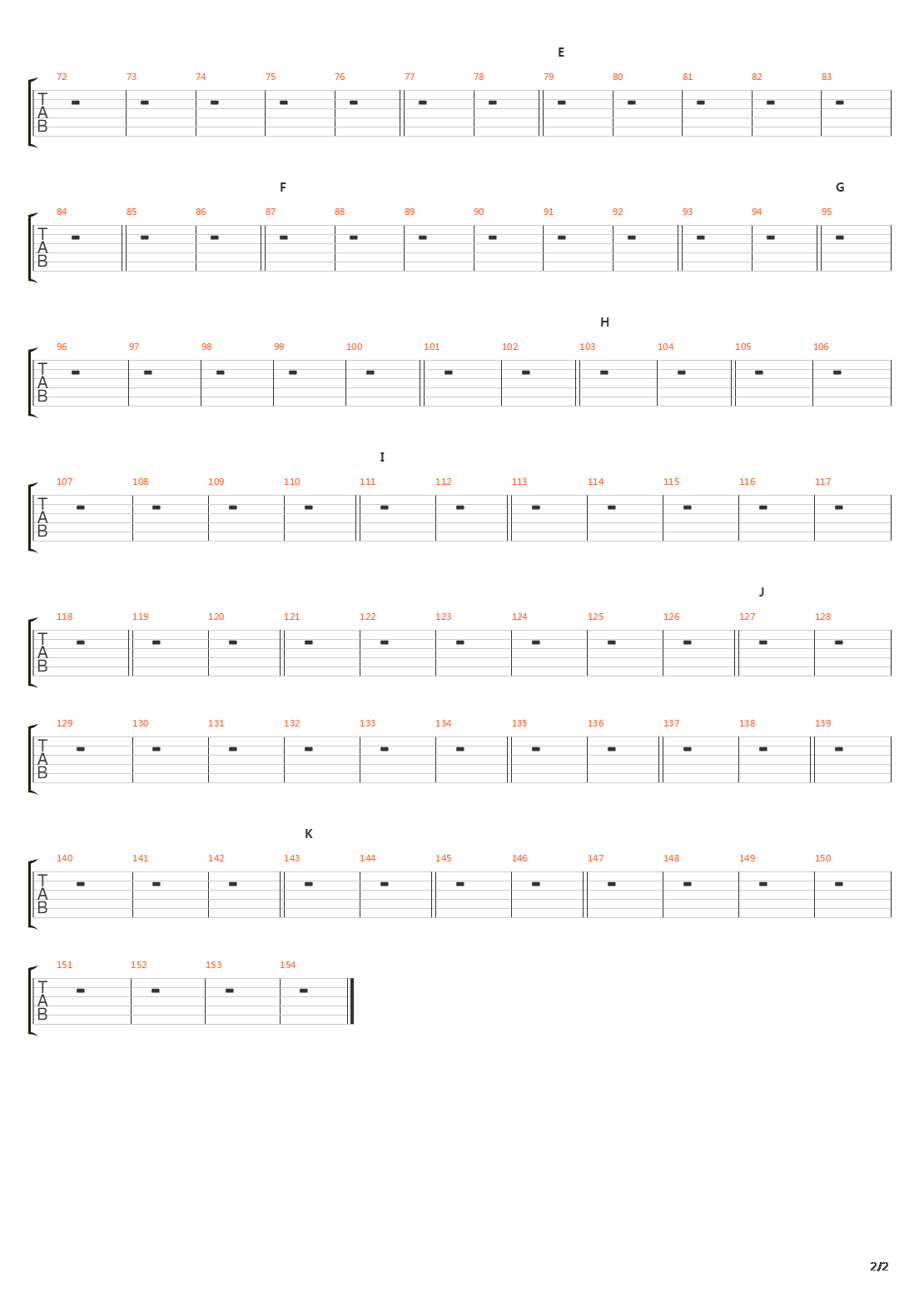 13 Stairs吉他谱