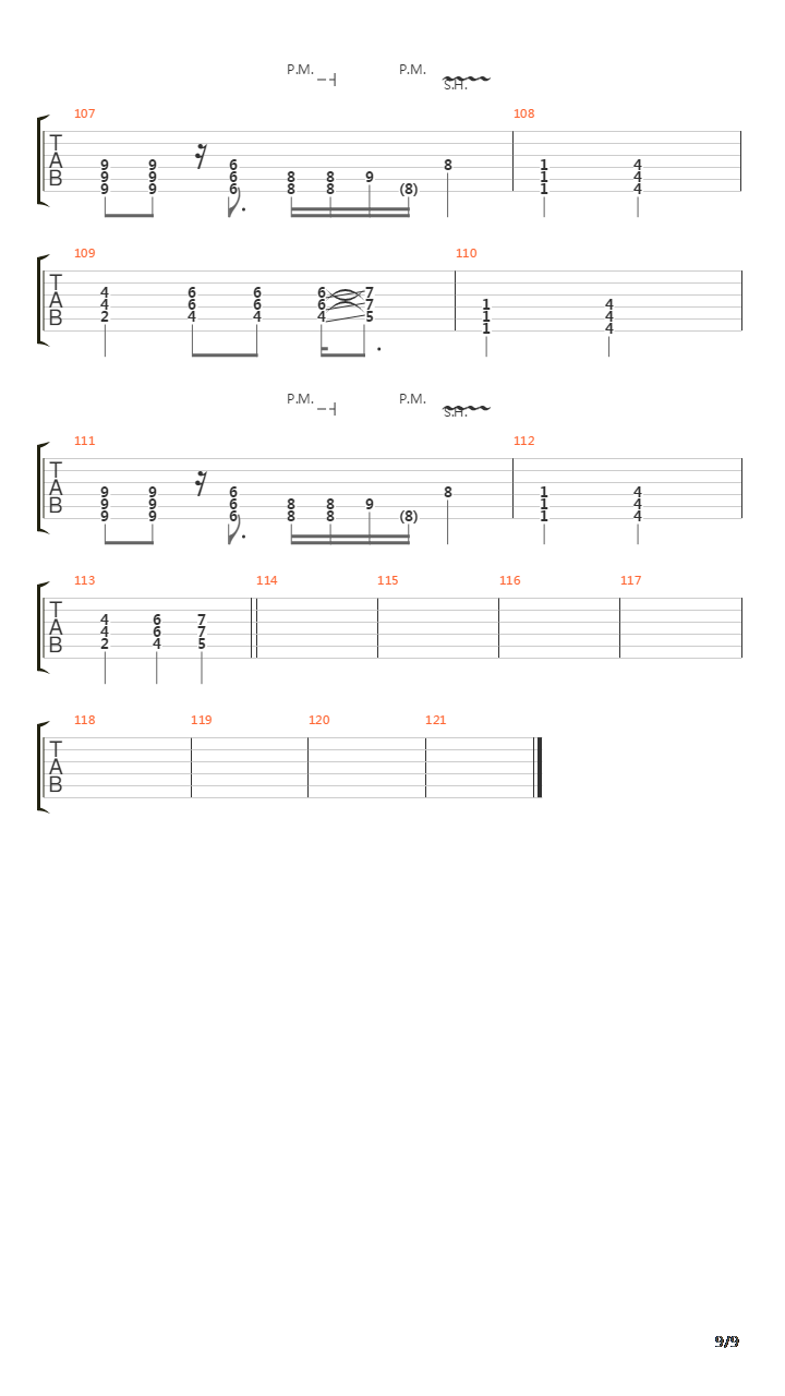 Distress And Coma吉他谱