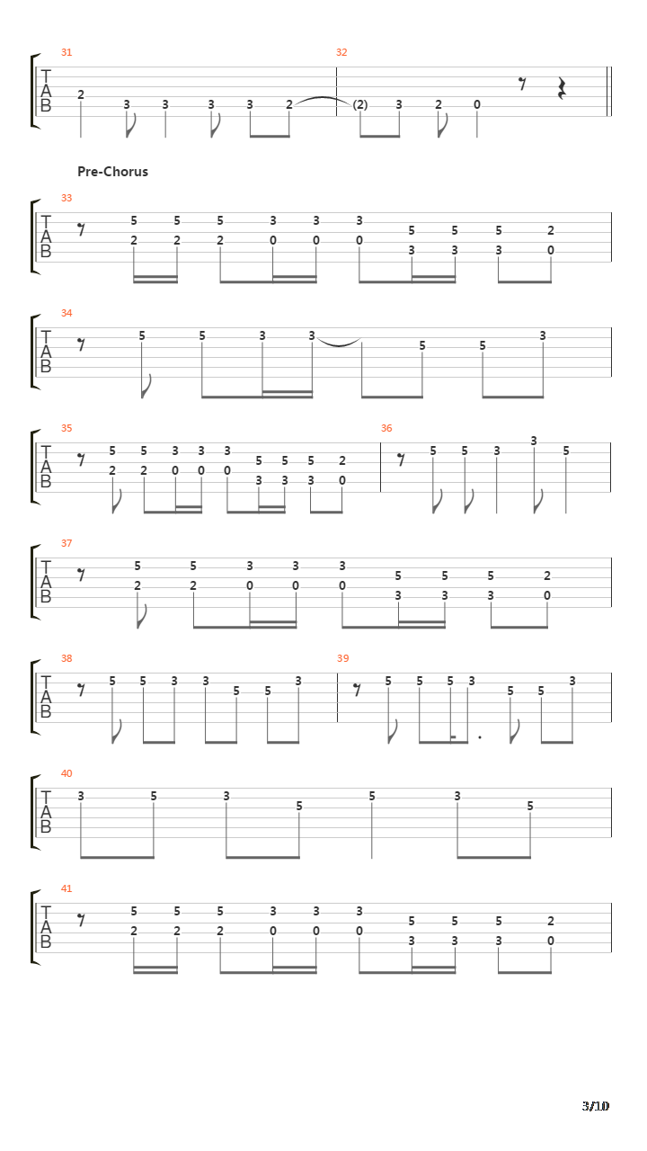 Kare Uta吉他谱