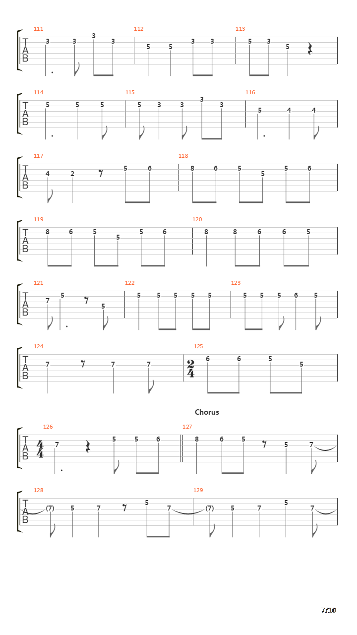 Kare Uta吉他谱