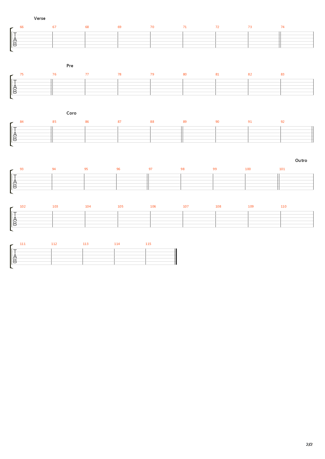 Naraku吉他谱