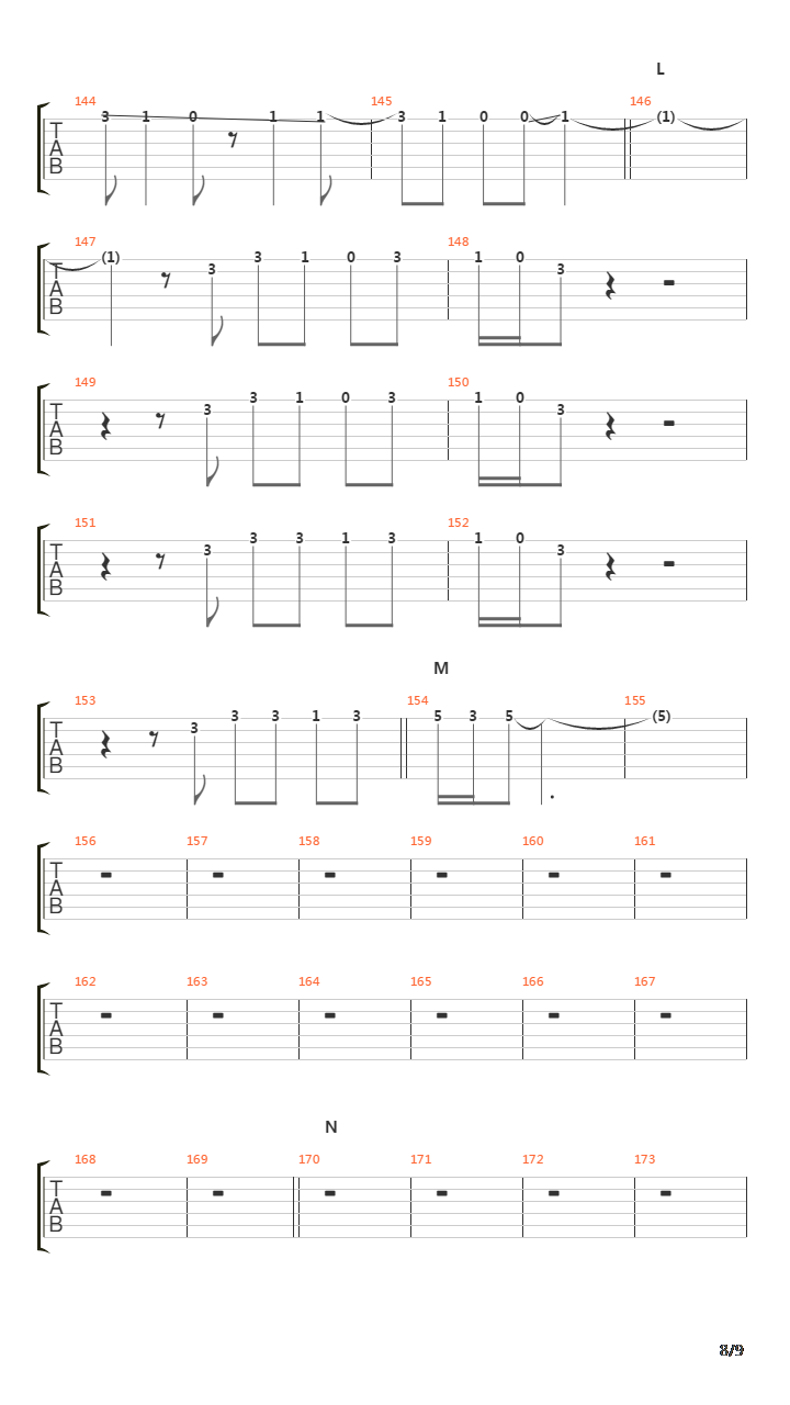 Ray吉他谱