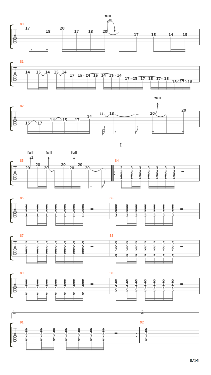 Ray吉他谱