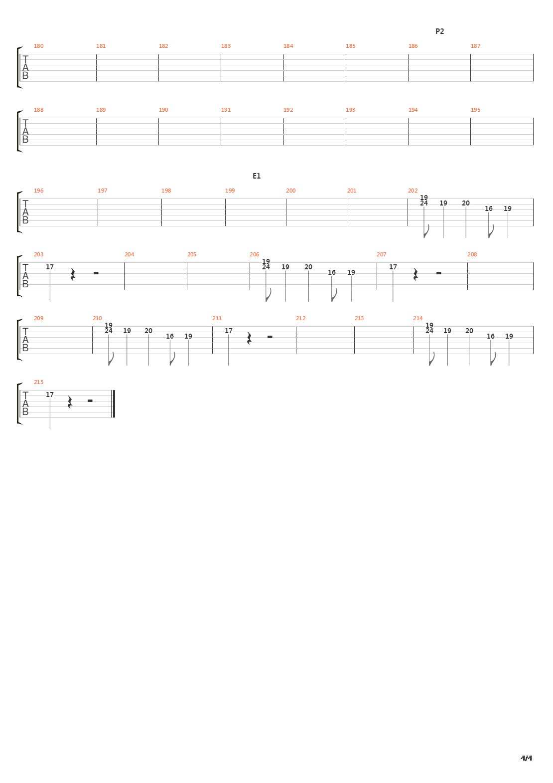 Reila吉他谱