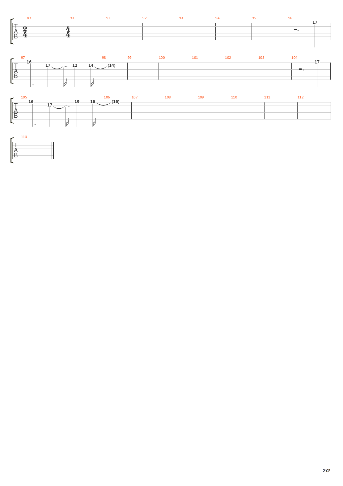 Toguro吉他谱