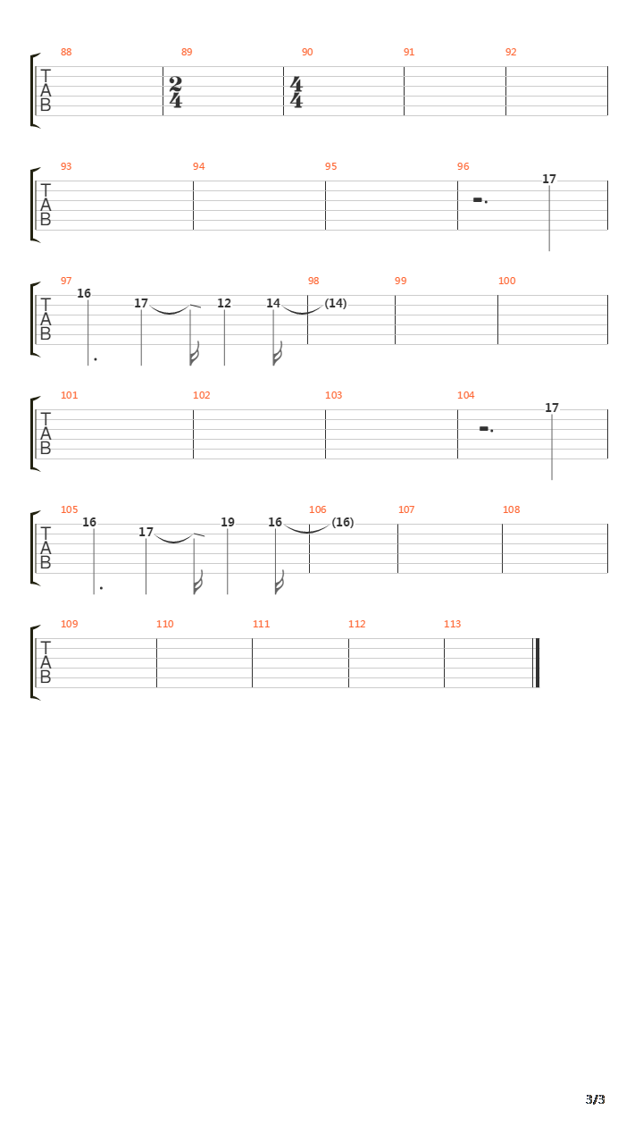 Toguro吉他谱