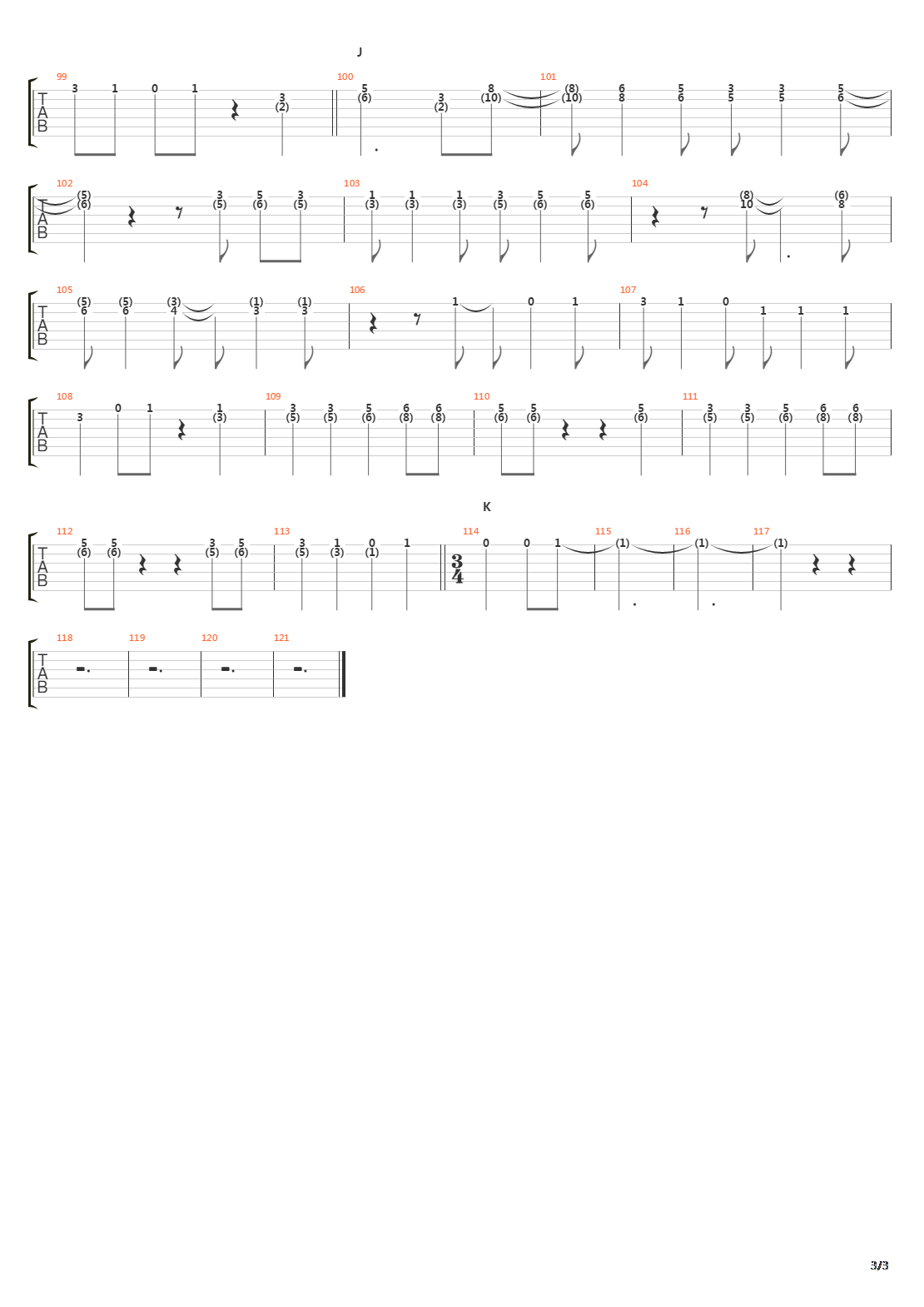 Yoin吉他谱