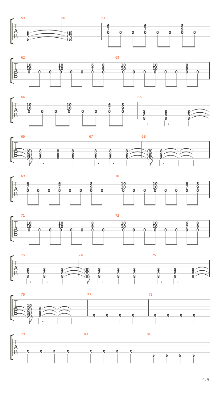 Alias吉他谱