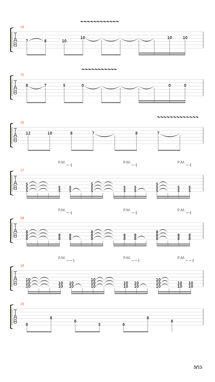 Artifacts Of The Black Rain吉他谱