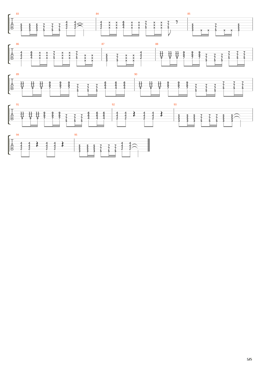 Biosphere吉他谱