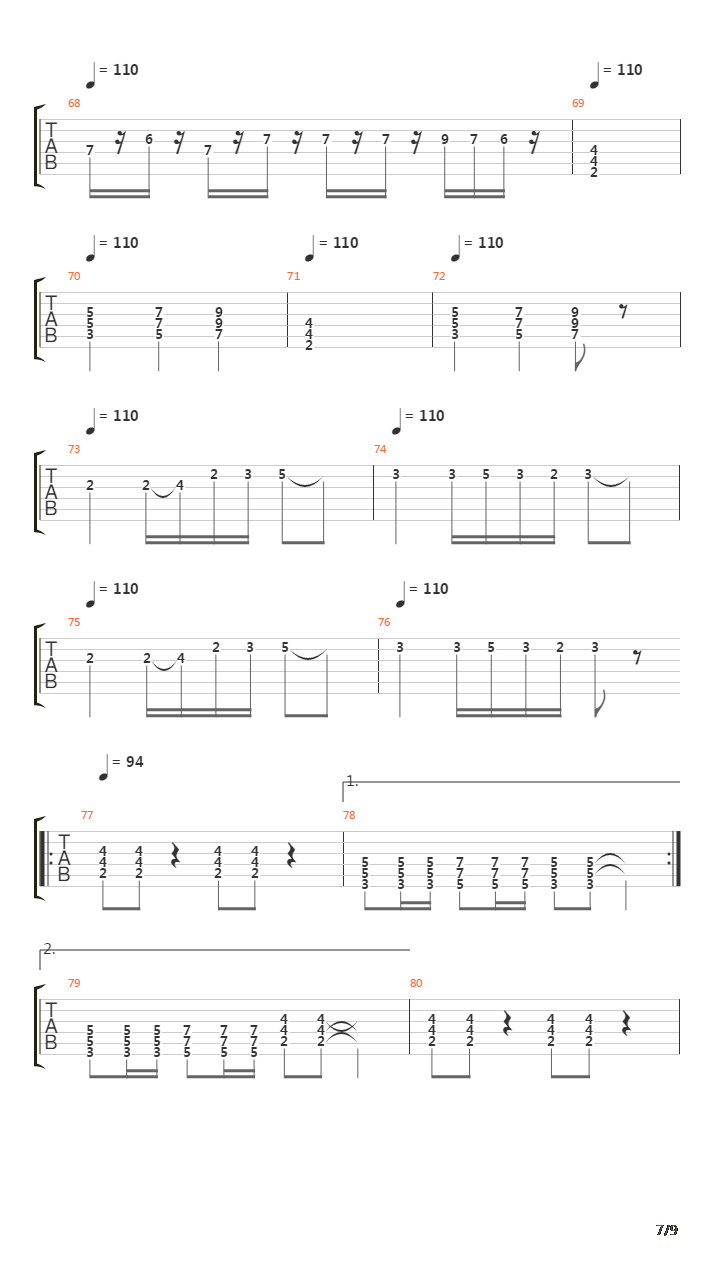 Biosphere吉他谱