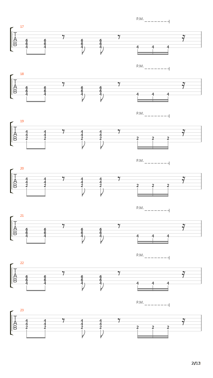 Clayman吉他谱