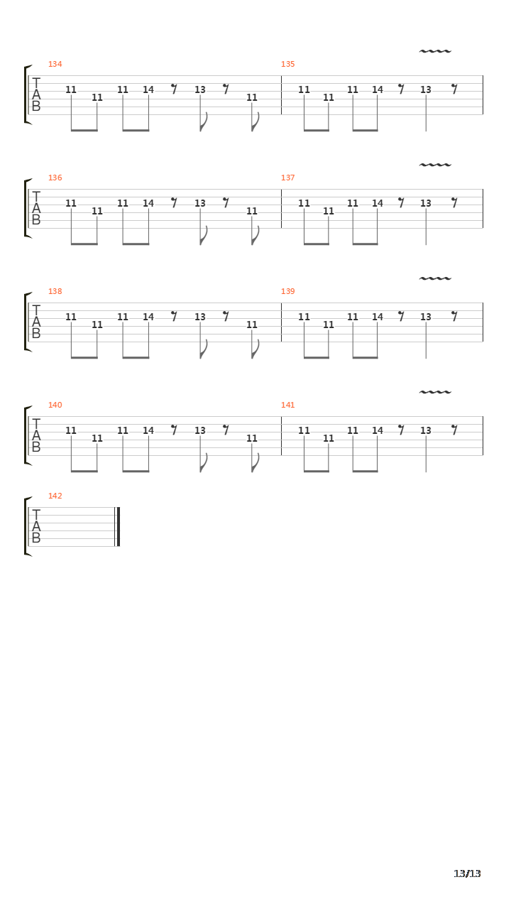 Clayman吉他谱