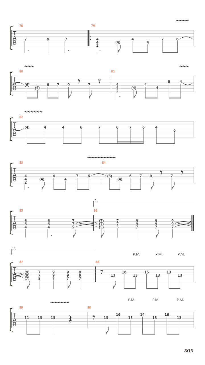 Clayman吉他谱