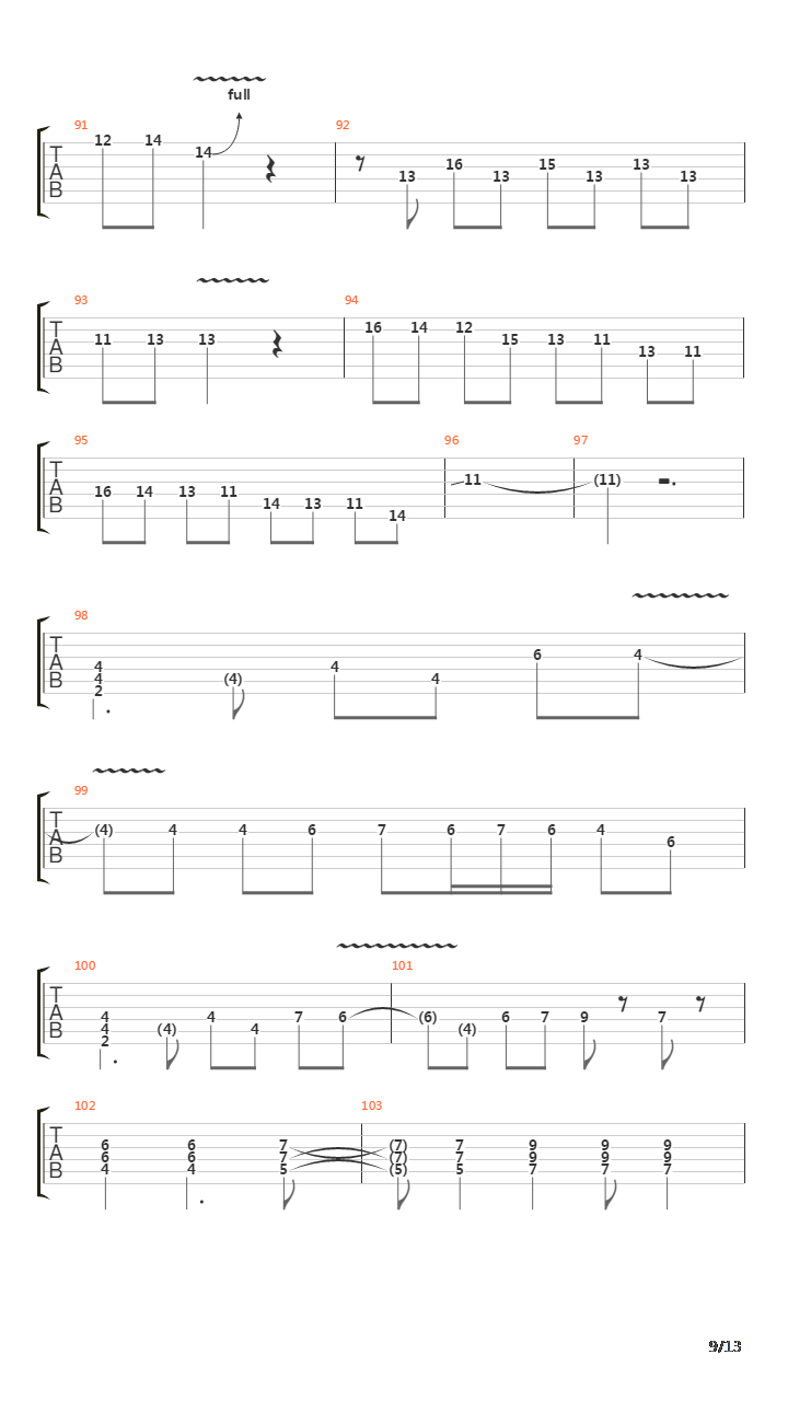 Clayman吉他谱