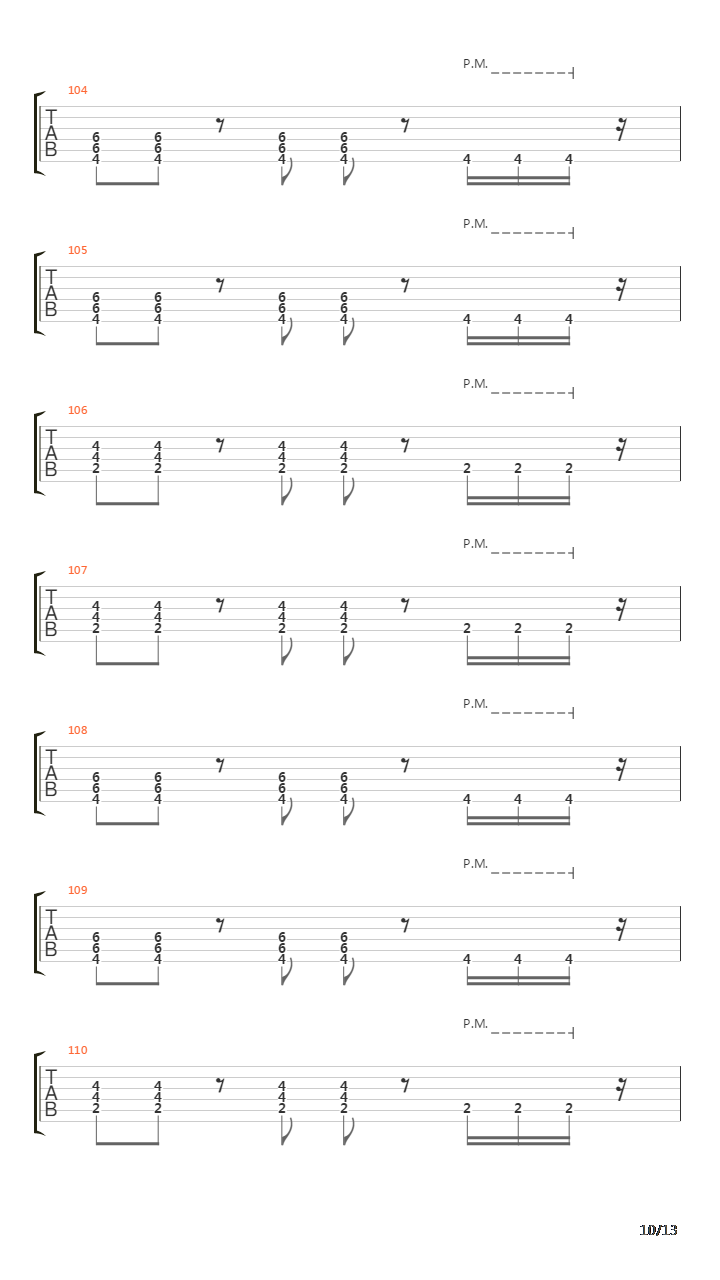 Clayman吉他谱