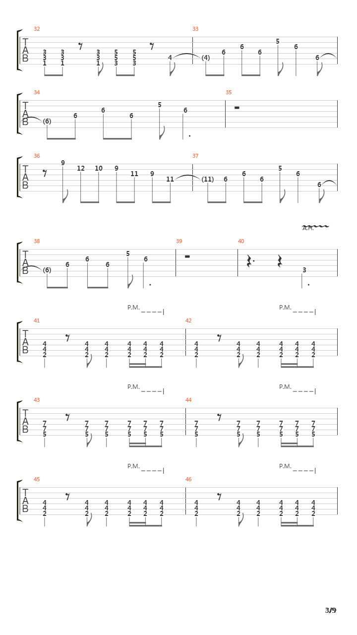 Clayman吉他谱