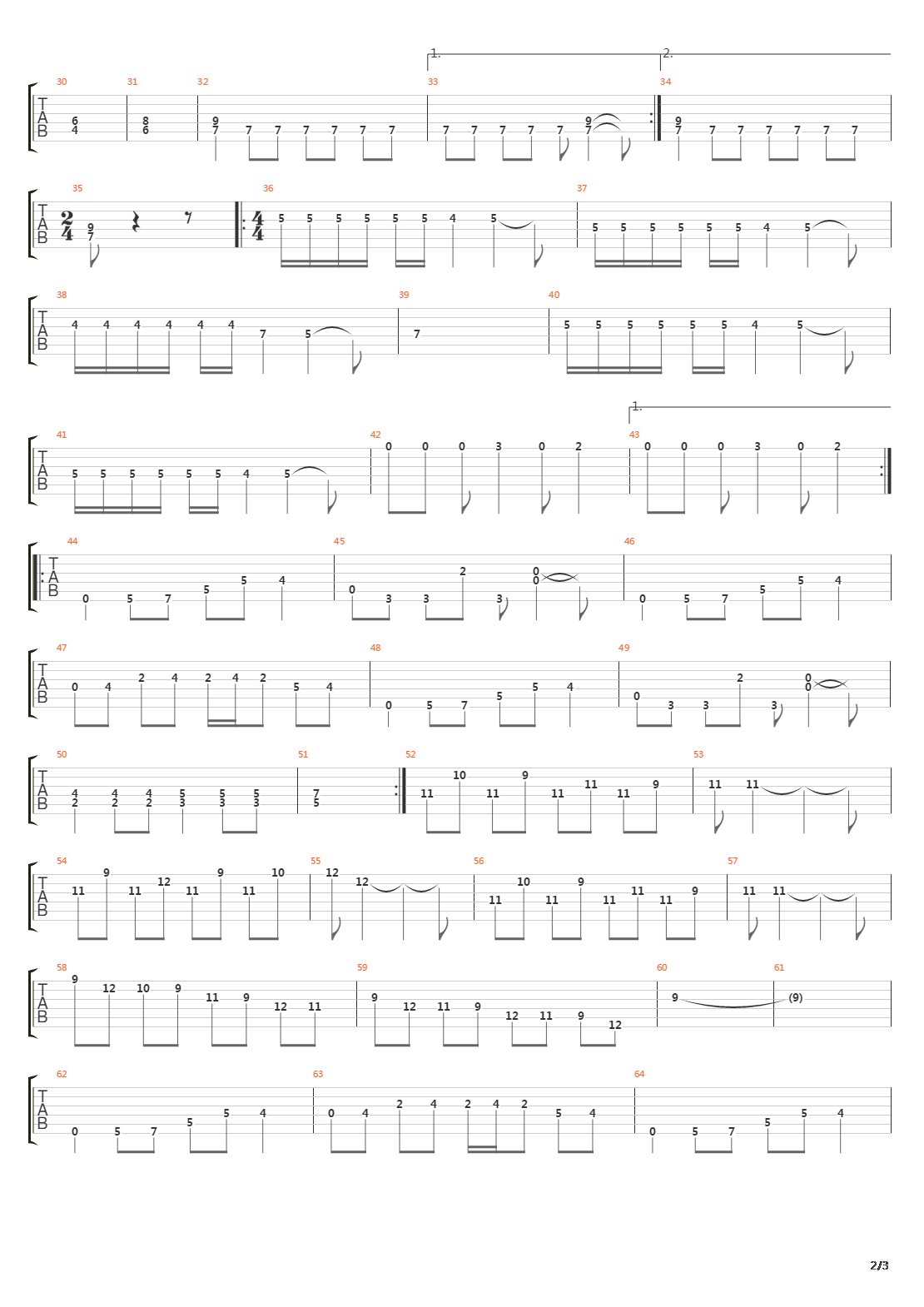 Clayman吉他谱