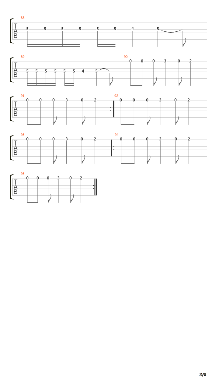 Clayman吉他谱