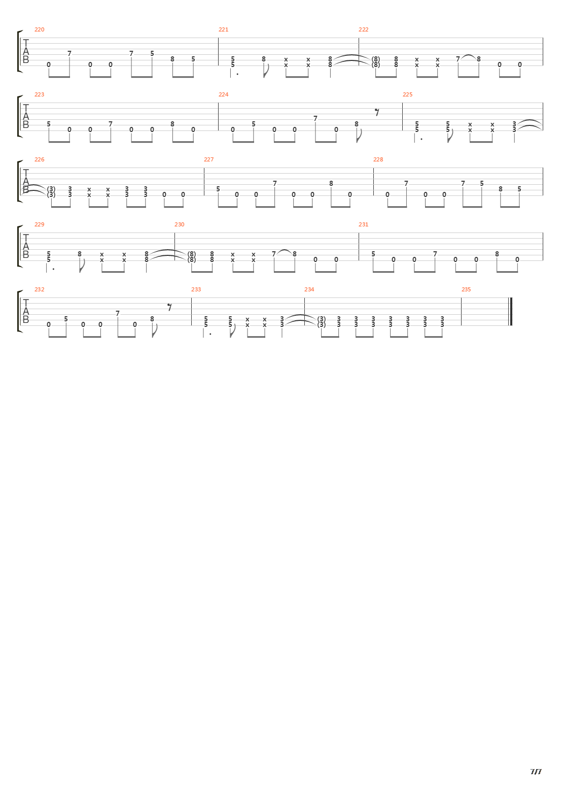 Colony吉他谱