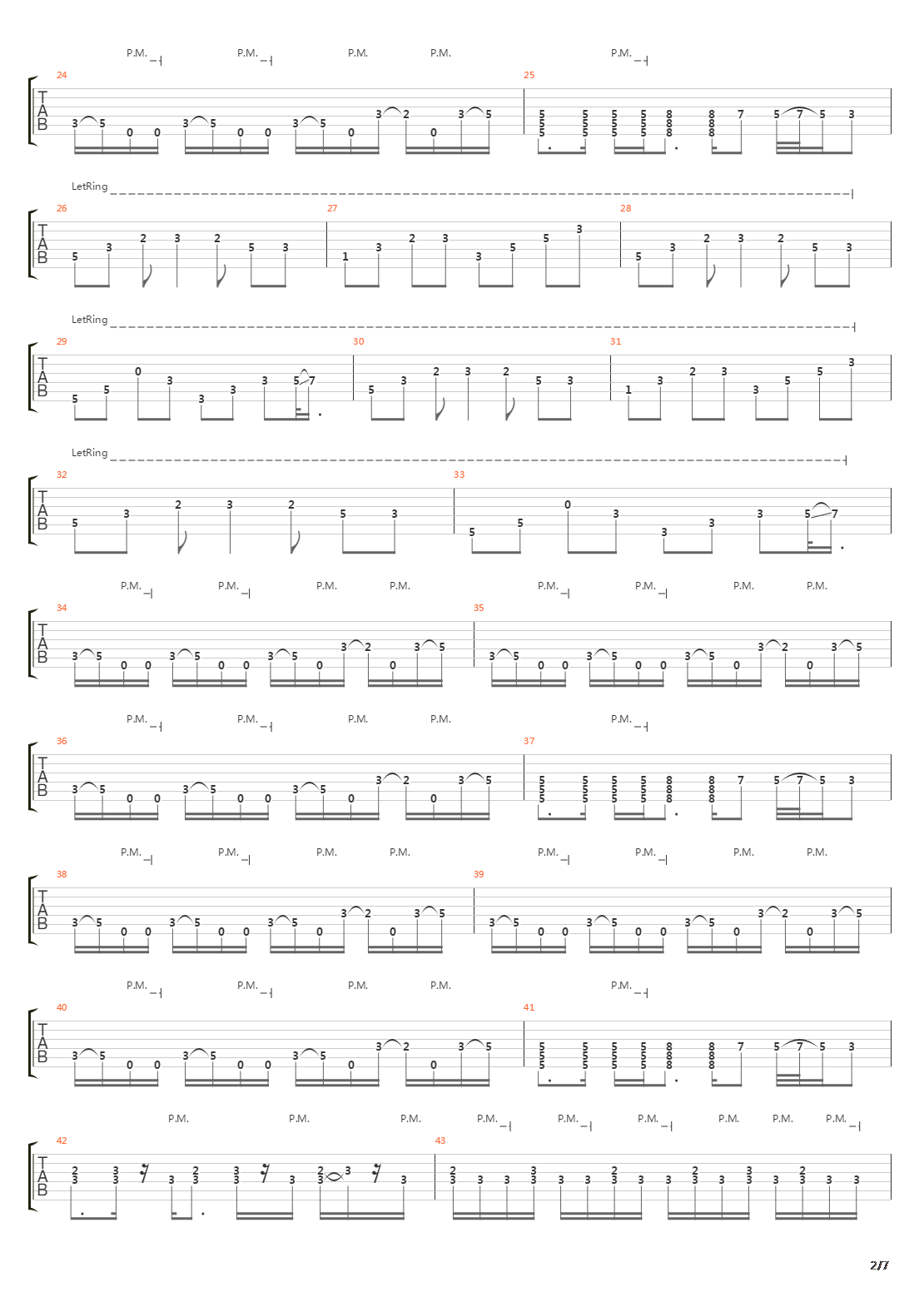 Colony吉他谱