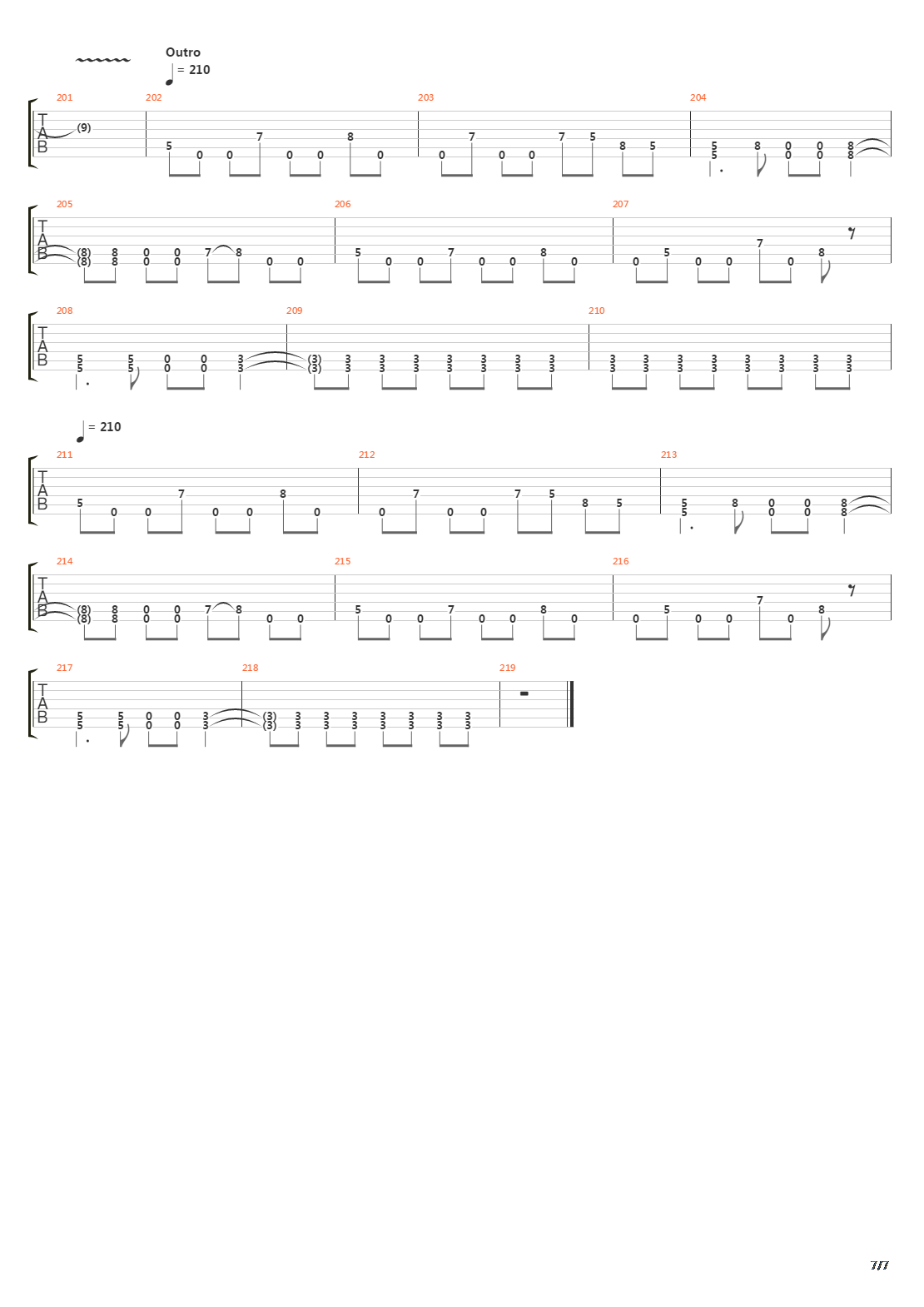 Colony吉他谱