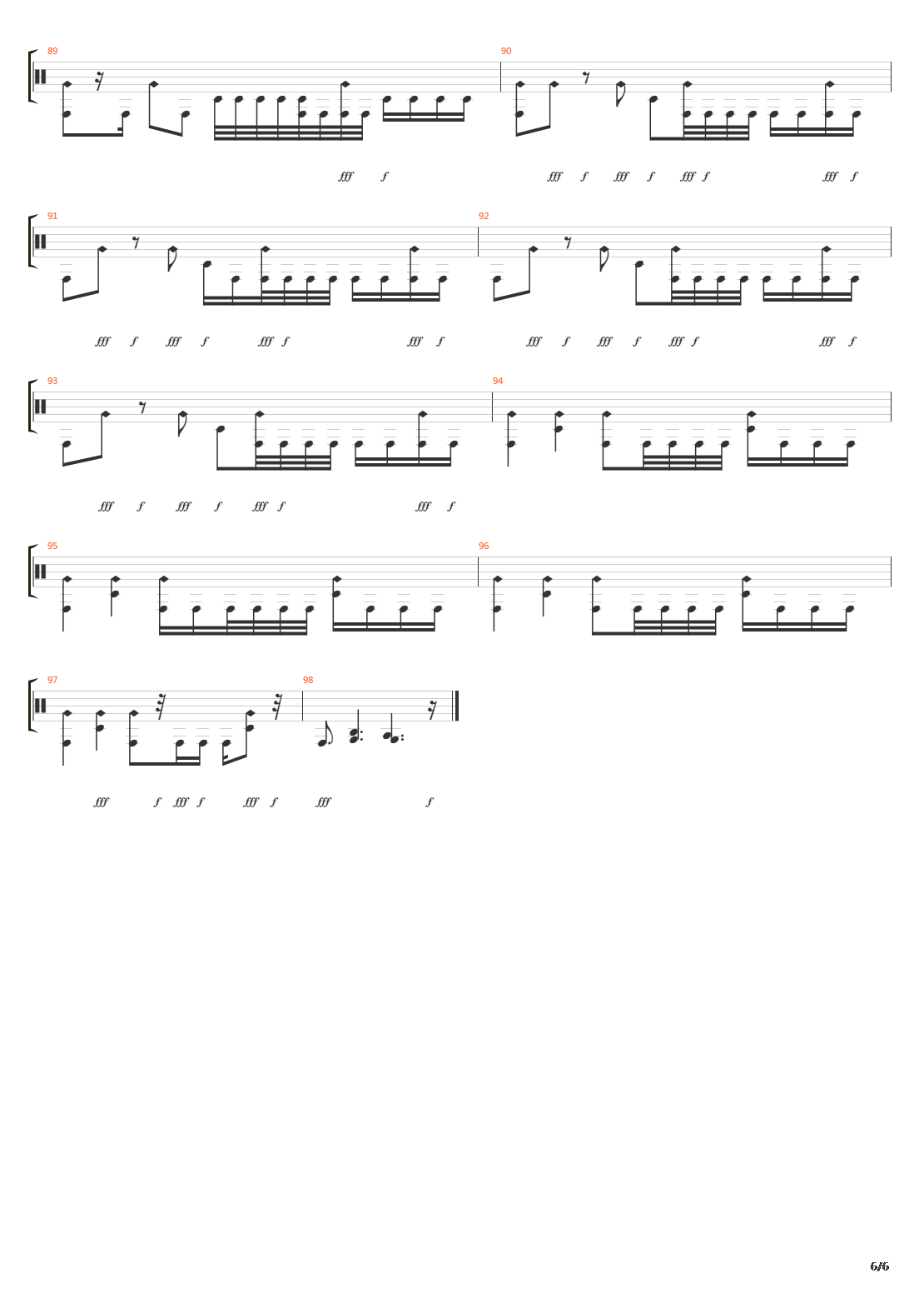 Disconnected吉他谱