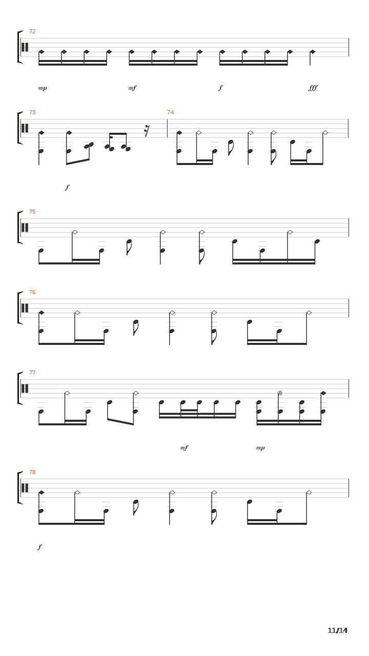 Disconnected吉他谱