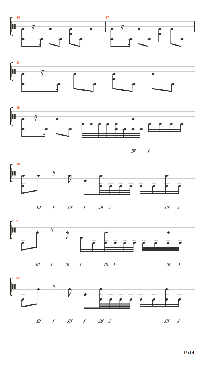 Disconnected吉他谱