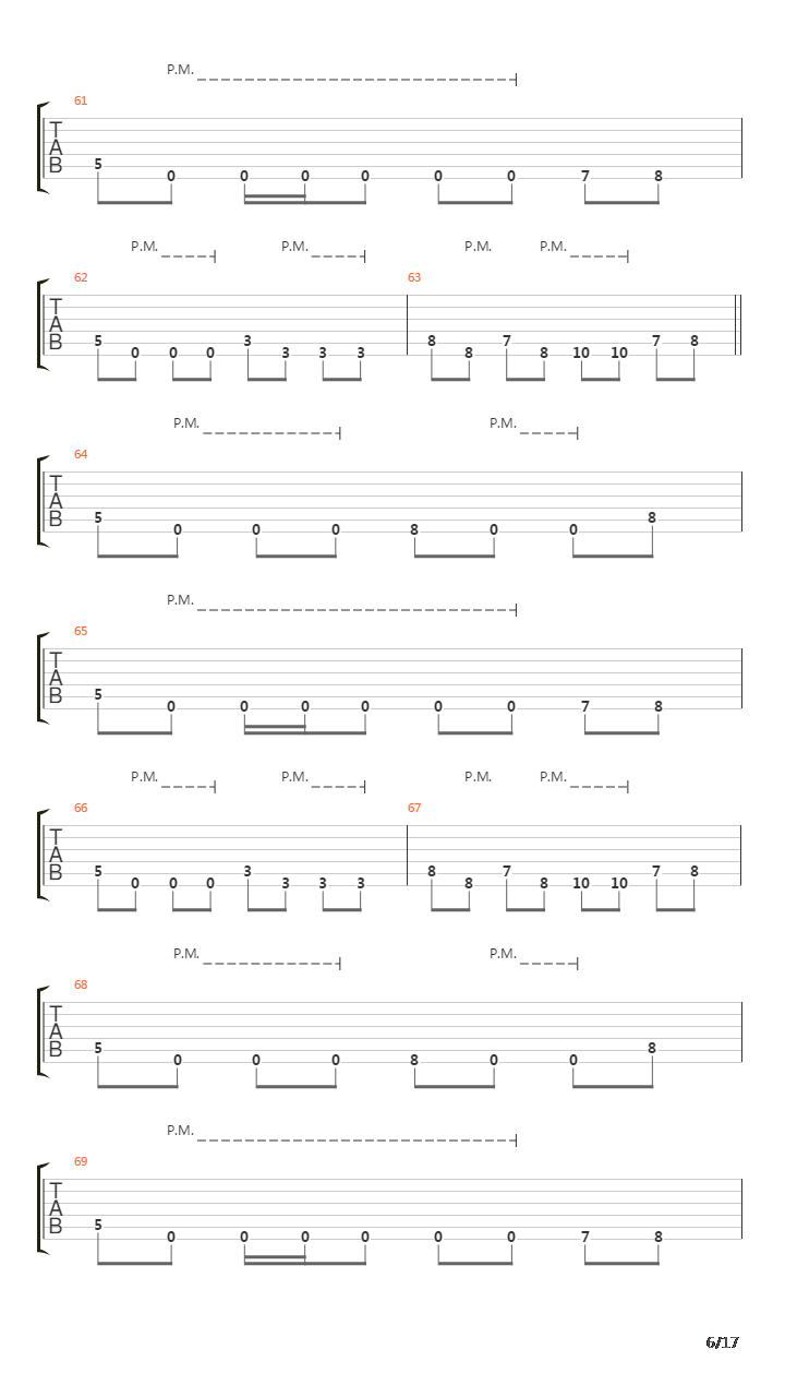 Disconnected吉他谱