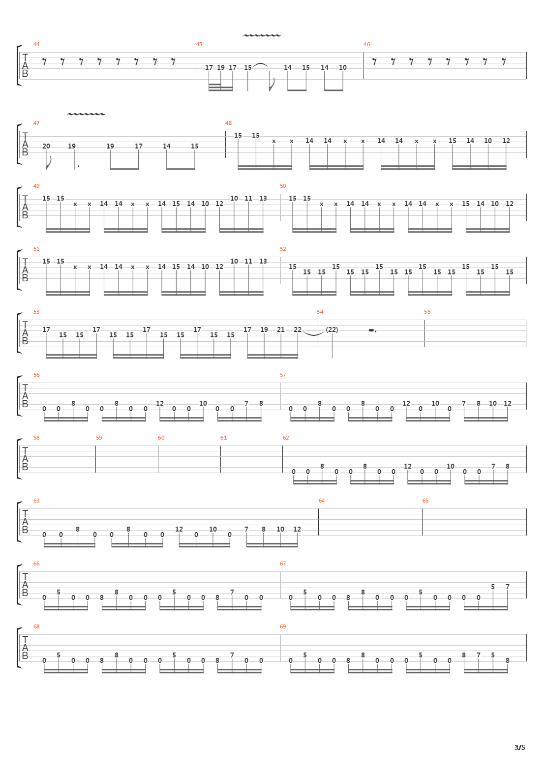 Disconnected吉他谱